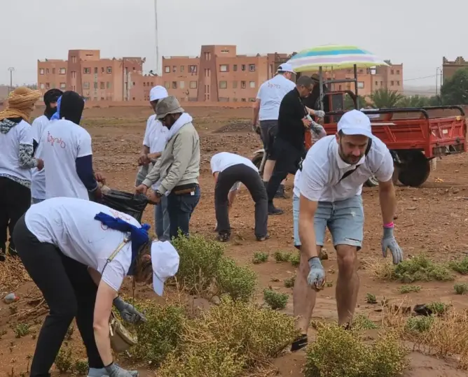 نداء من محاميد الغزلان لحماية صحاري العالم.. مبادرة بيئية تزامنا مع اليوم العالمي للأرض