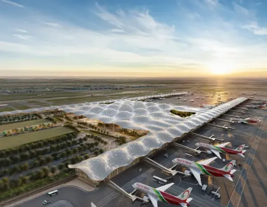 استعدادا لمونديال 2030.. مشروع ضخم بـ15 مليار درهم يغير وجه مطار الدار البيضاء