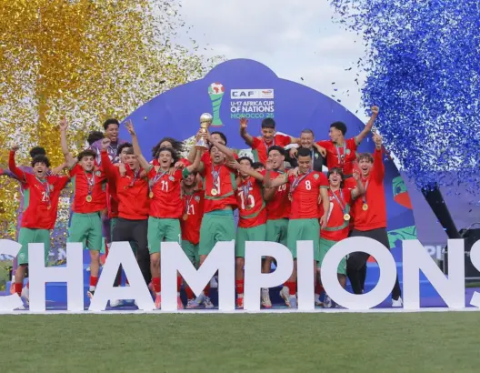 لاعبو المنتخب المغربي يهيمنون على التشكيلة المثالية لـ”كان الناشئين”