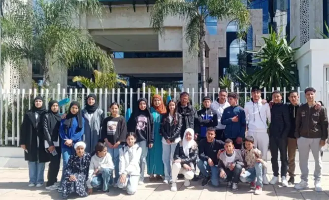 في ربوع الرباط.. زيارة معرفية لمتفوقي دار الطالب والطالبة مولاي بوعزة
