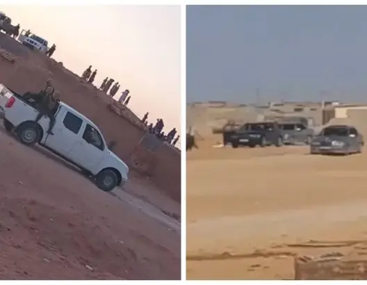 انفلات أمني بمخيمات تندوف.. إطلاق نار كثيف بين عصابات تحت أنظار الجيش الجزائري (فيديو)
