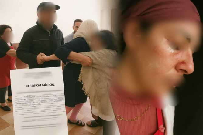 مشاهد جديدة تعيد تشكيل رواية "الاعتداء على أستاذة" بسبت آيت رحو نواحي خنيفرة