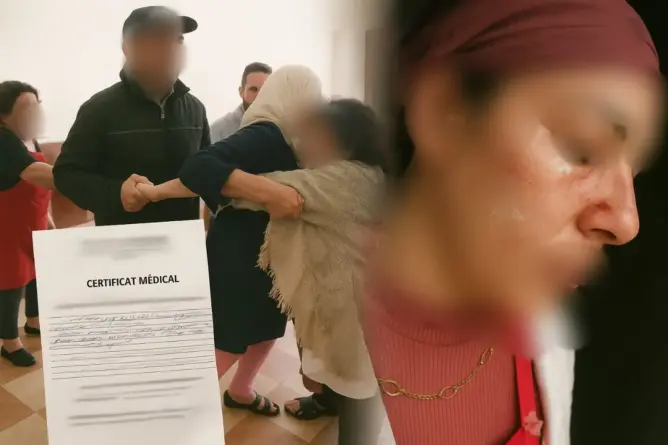 مشاهد جديدة تعيد تشكيل رواية "الاعتداء على أستاذة" بسبت آيت رحو نواحي خنيفرة