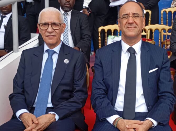 الطالبي العلمي يمثل الملك في حفل تنصيب رئيس الغابون المنتخب