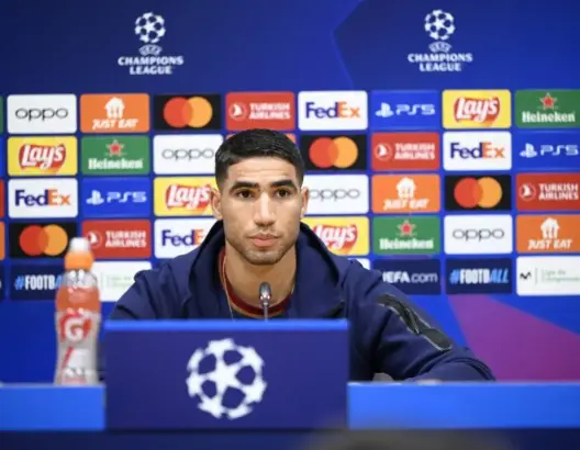 حكيمي: مع إنريكي تطور مستواي بشكل كبير.. وهدفنا تحقيق لقب دوري الأبطال