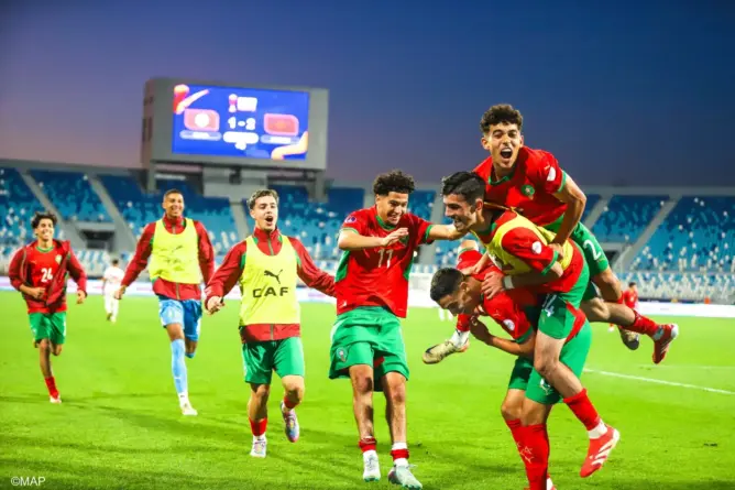 كأس إفريقيا تحت 20 سنة.. المغرب يهزم تونس ويتأهل لربع النهائي متصدرا مجموعته
