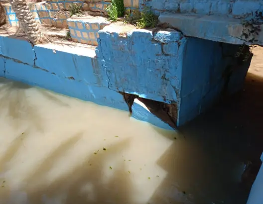 مياه ملوثة بـ“عين مسكي”