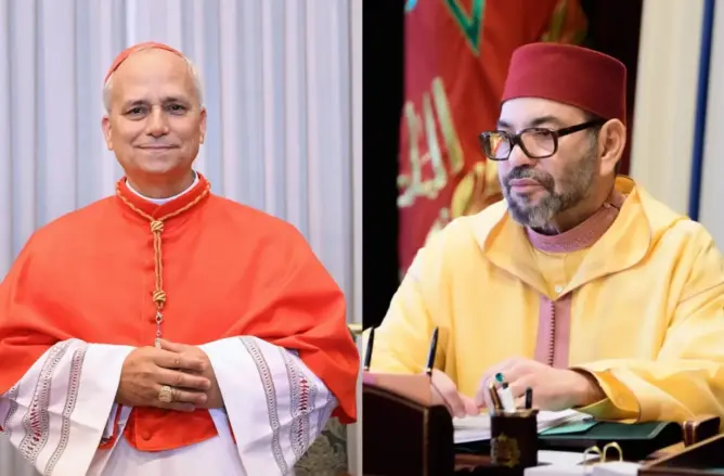 الملك محمد السادس يهنئ البابا ليو الرابع عشر بمناسبة انتخابه لاعتلاء الكرسي البابوي
