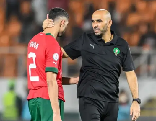 الركراكي: حكيمي تطور بشكل كبير.. ورسميته لا تناقش بالفريق والمنتخب