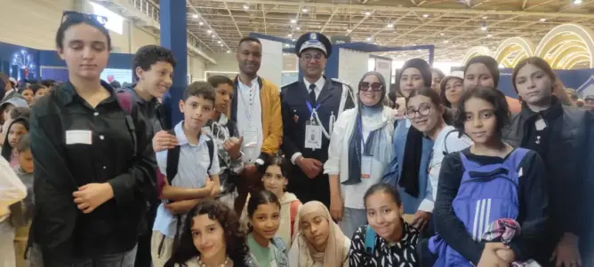 تلاميذ عين الشق يكتشفون عالم الأمن الوطني في الأبواب المفتوحة بالجديدة