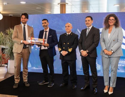 شركة الملاحة الإيطالية GNV تحتفل في طنجة بوصول سفينتها الجديدة "GNV Orion"