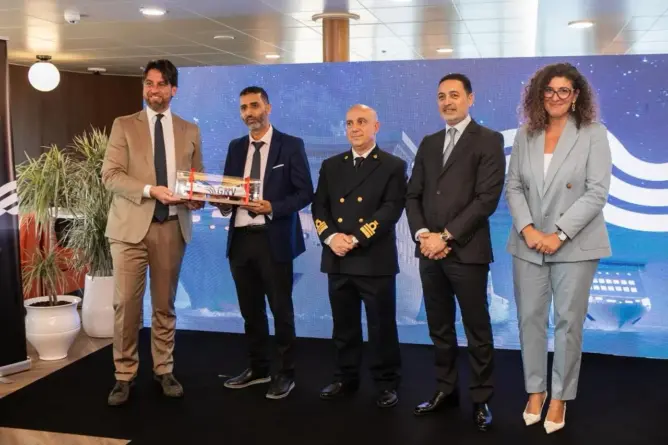 شركة الملاحة الإيطالية GNV تحتفل في طنجة بوصول سفينتها الجديدة "GNV Orion"