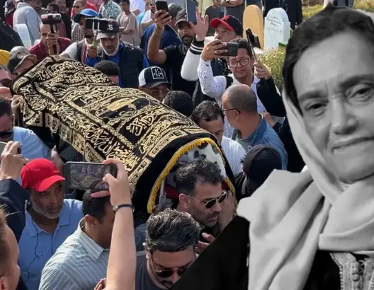 “شعرت بألم أثناء التصوير”.. تشييع جثمان نعيمة بوحمالة إلى مثواها الأخير بالبيضاء (فيديو)