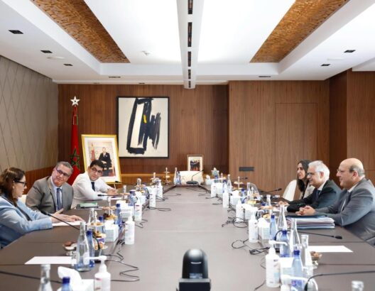 اجتماع هيئة رئاسة الأغلبية الحكومية، المنعقد أمس الإثنين 02 يونيو 2025 بالرباط، برئاسة عزيز أخنوش، ومشاركة فاطمة الزهراء المنصوري ومحمد المهدي بنسعيد، عضوي القيادة الجماعية للأمانة العامة لحزب الأصالة المعاصرة، ونزار بركة الأمين العام لحزب الاستقلال، وبحضور نادية فتاح، وعبد الجبار الرشيدي.