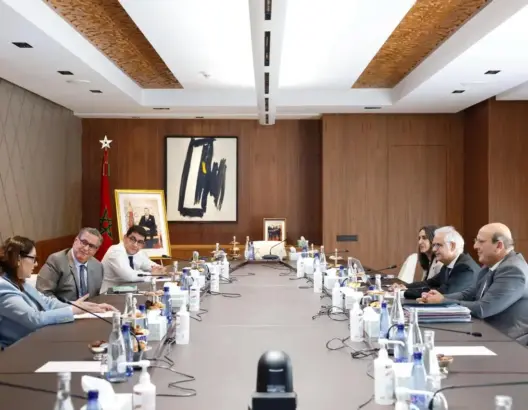 اجتماع هيئة رئاسة الأغلبية الحكومية، المنعقد أمس الإثنين 02 يونيو 2025 بالرباط، برئاسة عزيز أخنوش، ومشاركة فاطمة الزهراء المنصوري ومحمد المهدي بنسعيد، عضوي القيادة الجماعية للأمانة العامة لحزب الأصالة المعاصرة، ونزار بركة الأمين العام لحزب الاستقلال، وبحضور نادية فتاح، وعبد الجبار الرشيدي.