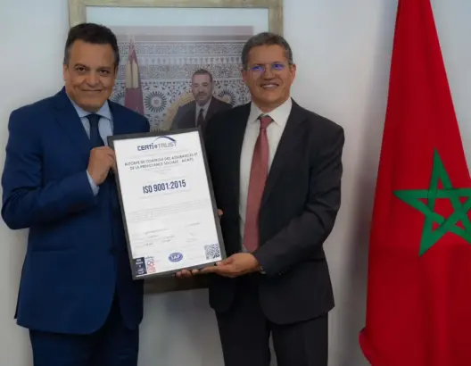هيئة مراقبة التأمينات والاحتياط الاجتماعي تتوج بشهادة “الإيزو” لتدبير جودة التراخيص