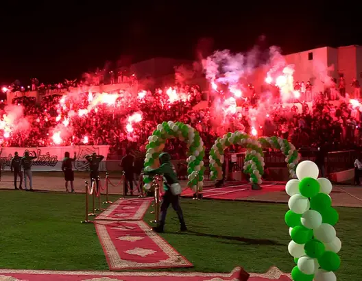 احتفال حاشد بصناع مجد نادي أولمبيك الدشيرة