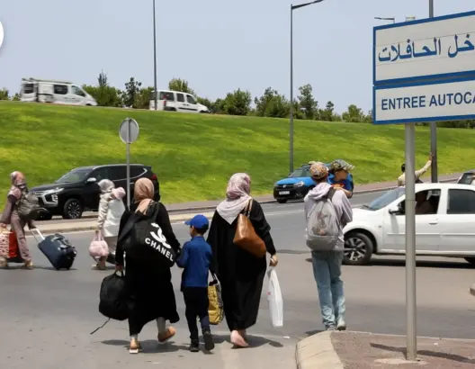 شلل بالمحطة الطرقية بالرباط قبيل العيد ومسافرون يحتجون