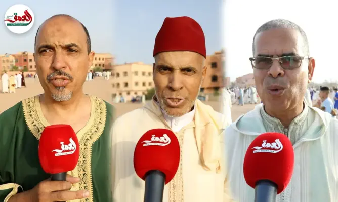 مراكشيون فرحون بأجواء عيد الأضحى