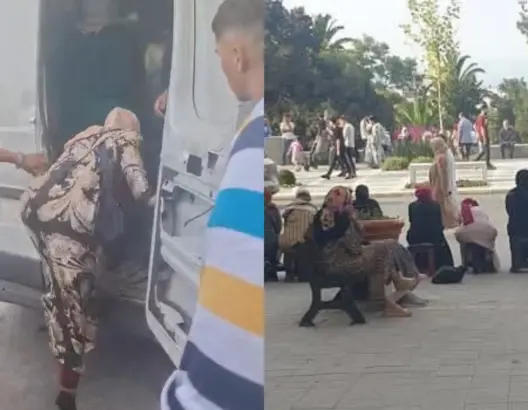 سلطات طنجة تشن حملة على “النقاشات” وتحرر الملك العمومي (صور)