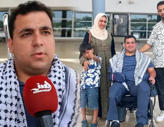 تم انتشاله من تحت الأنقاض.. مغربي ينجو من إبادة غزة بتدخل من الملك محمد السادس ويعود لوطنه