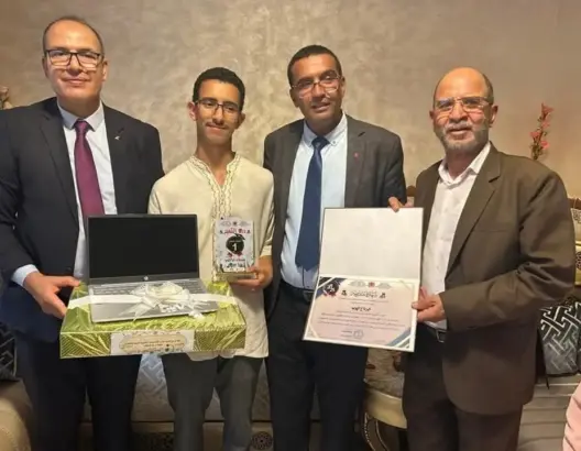 بـ 18.82 .. التلميذ أيوب أبرداع يتربع على عرش الباكالوريا بجهة درعة تافيلالت