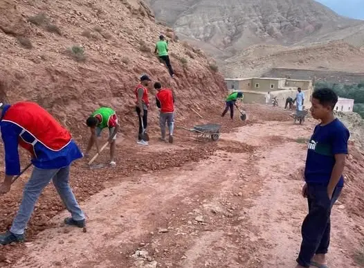العزلة تجثو على دوار تسكايت بورزازات ومطالب بانتشاله من دائرة التهميش