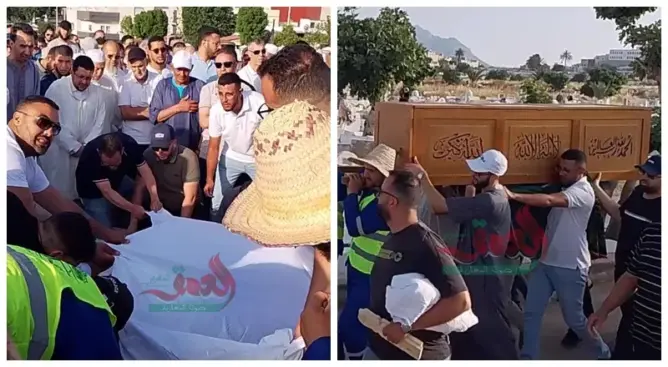 تشييع شقيقة وزير الداخلية بتطوان بحضور وازن.. ولفتيت يتوارى عن أنظار المشيعين (فيديو وصور)