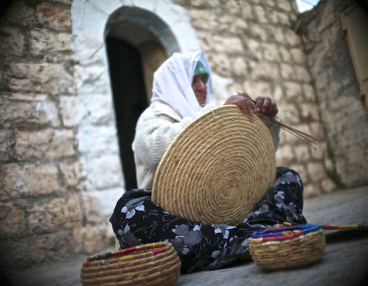 السلال المغربية / المنتجات المنسوجة المغربية