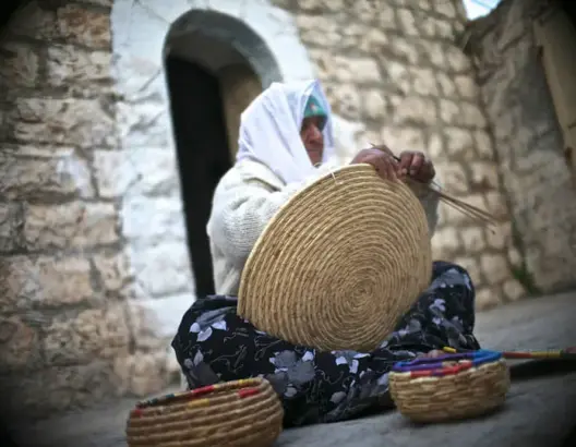 السلال المغربية / المنتجات المنسوجة المغربية