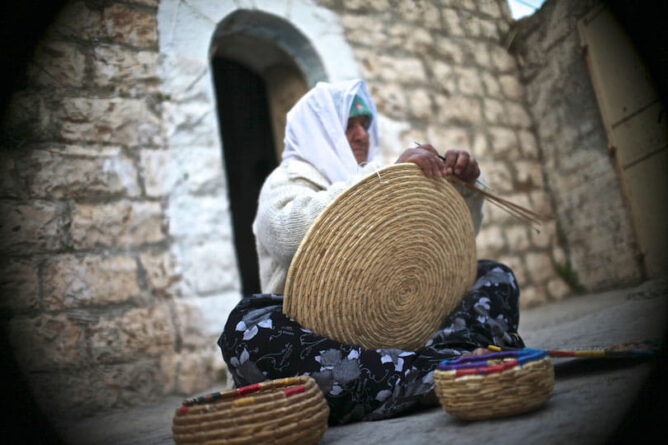 السلال المغربية / المنتجات المنسوجة المغربية