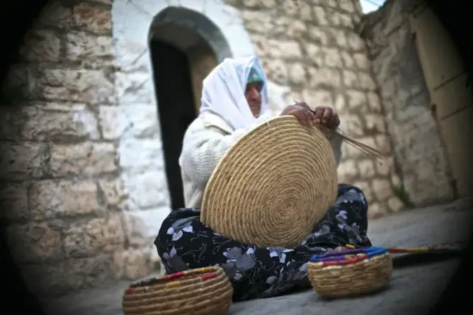 السلال المغربية / المنتجات المنسوجة المغربية