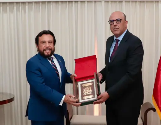 ولد الرشيد يجري مباحثات مع نائب رئيس جمهورية السلفادور حول سبل تعزيز التعاون الثنائي