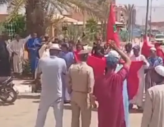 سكان زاوية تزكين بزاكورة يحتجون ضد “خروقات” في توزيع الدقيق المدعم