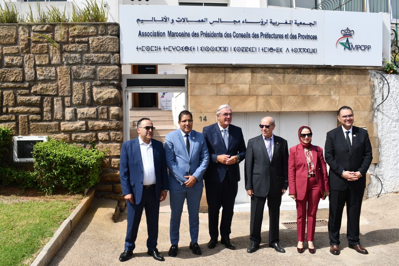 وفد فرنسي يزور الجمعية المغربية لرؤساء مجالس العمالات والأقاليم