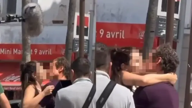 قبلة بقلب طنجة تثير جدلا.. وشكاية بتهمة الإخلال بالحياء العام