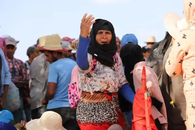 مسيرة احتجاجية على الأقدام بإقليم خنيفرة تنديدا بـ”الاستحواذ” على مياه السقي