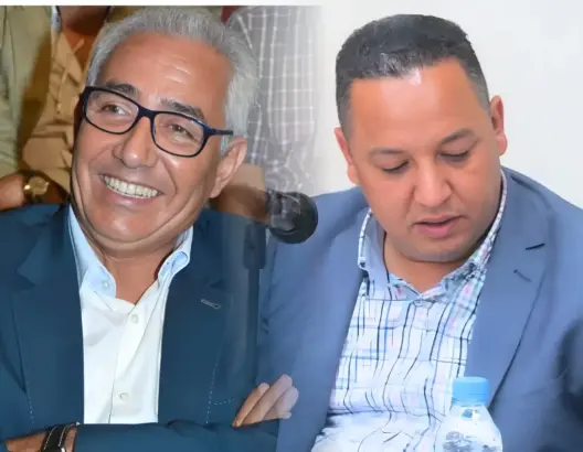 صورة مركبة لعبد الواحد خلوقي وإدريس الراضي
