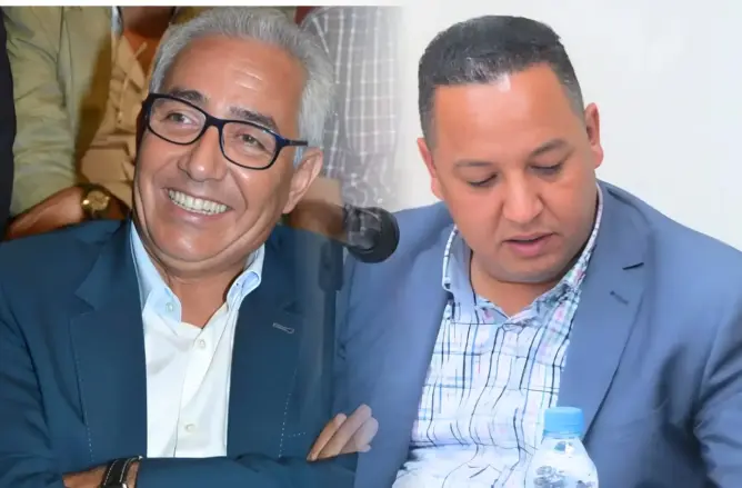 صورة مركبة لعبد الواحد خلوقي وإدريس الراضي