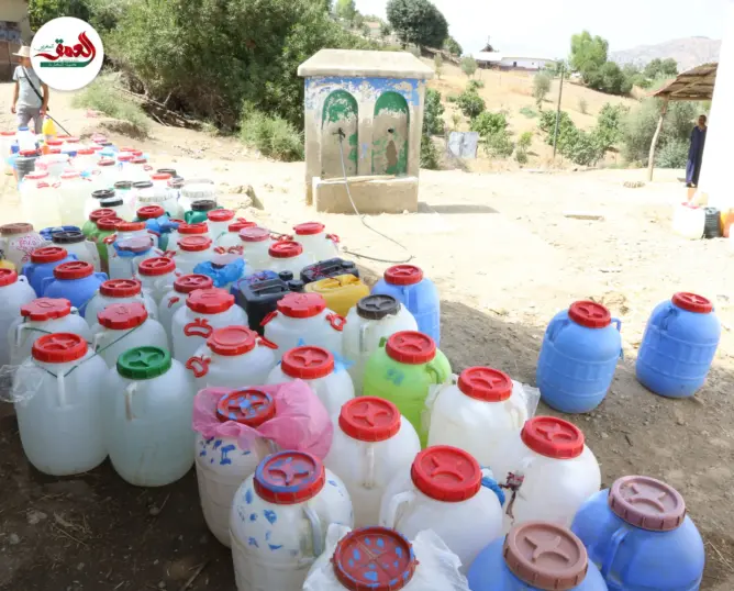 ساكنة دوار مازيغة بتاونات تقاوم العطش