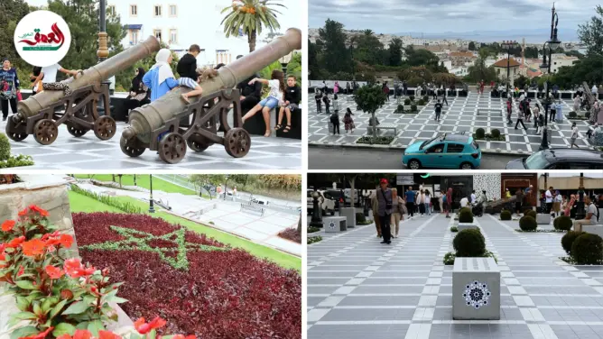 الزليج يخطف الأضواء في سور المعكازين بطنجة