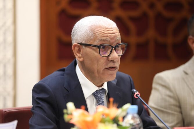 رئيس مجلس النواب راشد الطالبي العلمي،