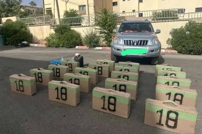 الدرك الملكي بميدلت يجهض تهريب نصف طن من المخدرات