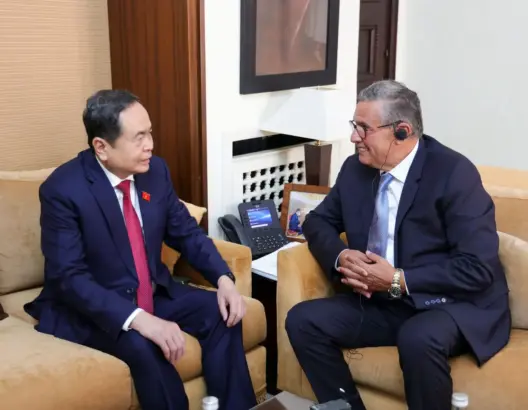 أخنوش وتران ثانه مان يبحثان توسيع آفاق التعاون بين المغرب وفيتنام