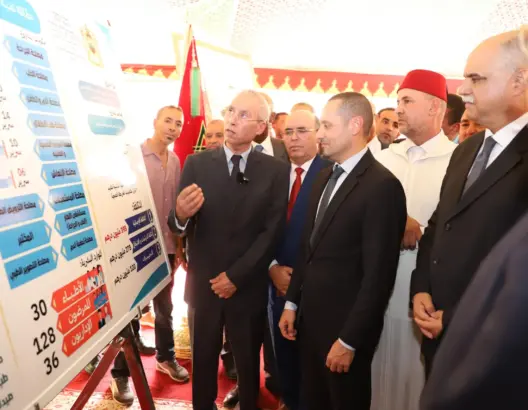 طاقة استعابية بـ120 سريرا وميزانية تناهز 400 مليون.. التهراوي يتفقد المركز الاستشفائي الإقليمي لتنغير