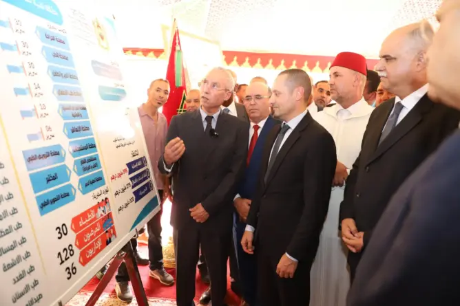 طاقة استعابية بـ120 سريرا وميزانية تناهز 400 مليون.. التهراوي يتفقد المركز الاستشفائي الإقليمي لتنغير