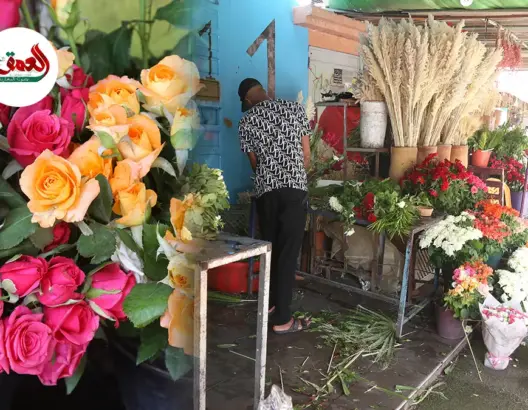 سوق الورد بمراكش ..مهنة تصارع الإهمال وحرارة الطقس تضعف الاقبال