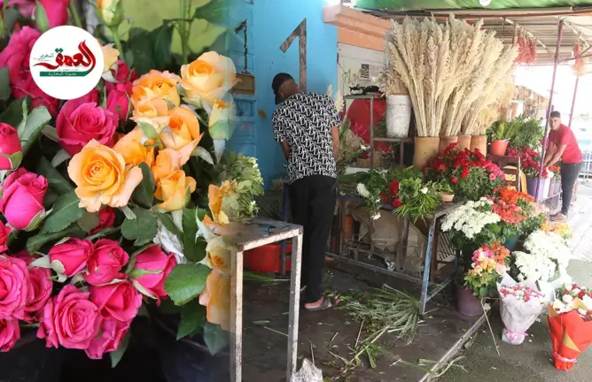 سوق الورد بمراكش ..مهنة تصارع الإهمال وحرارة الطقس تضعف الاقبال