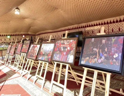 أكادير.. صحافي يعرض ذاكرة استثنائية من مونديال قطر(فيديو)