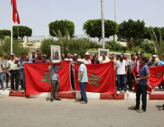 مسيرة احتجاجية لمزارعي القنب الهندي المقنن بتاونات وتصعيد يلوح في الأفق